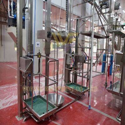 High Efficiency Cattle Slaughter Machine Beef Abattoir Equipment Slaughterhouse Hydraulic Cow Skinning Device