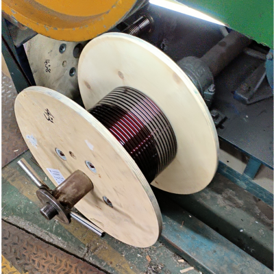 Enameled Copper Rectangular Winding Wire for transformers Electromagnetic Inductive Coil