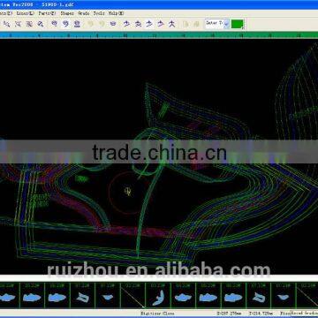 RUIZHOU CAD Shoes Design and Grading Software