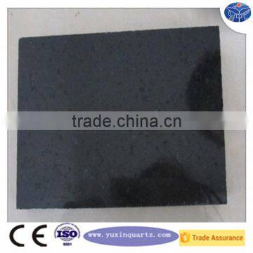 polishing surface fine black pearl picked granite sheet