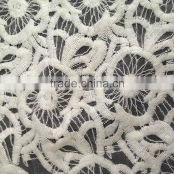 2016 Whole Sale Fashion Lace Accessory 100% Polyester Lace Fabric for Garment photo-3