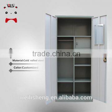 Luoyang WLS Modern Steel Storage Locker Metal Wardrobe For Room