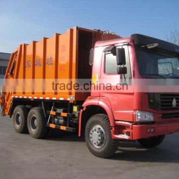 2015 new product HOWOJHL5250ZYS 16CBM 380hp Compressed Garbage truck price for sale made in china hot sale