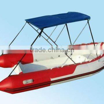 fiberglass inflatable boat