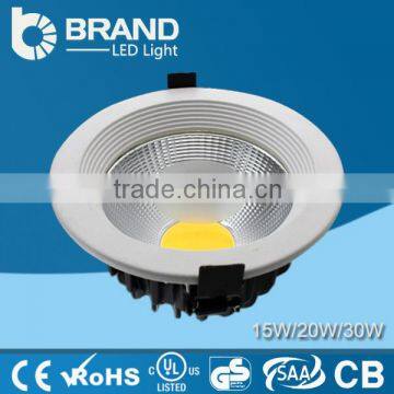 Die Cast Aluminum 9w Round Cob Led Downlight Led Recessed Down Light Dimmable Led Downlight CE/ROSH photo-2
