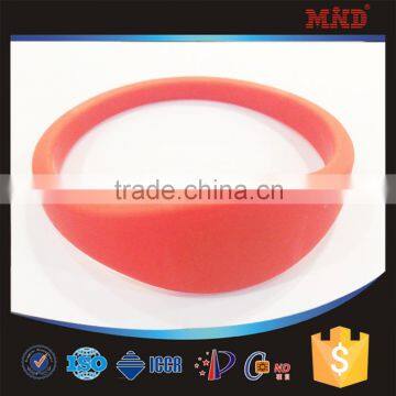 MDW302 Cheap factory custom printed silicone RFID wristband / RFID silicone wristband