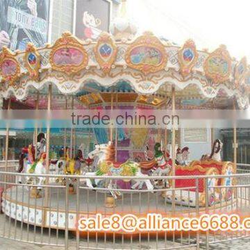 popular luxury carousel merry go round kids park game