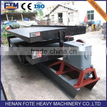 Best price ore dressing vibrating table separator, vibrating bed price