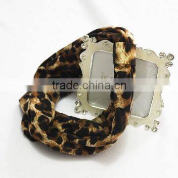 Fashion Ladies Trend All-match Leopard Elastic Headband photo-5