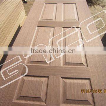 Trade Assurance new design melamine / wood veneer moulded door skin