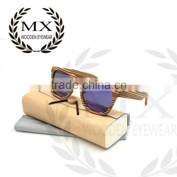 custom logo high quality bamboo sunglasses