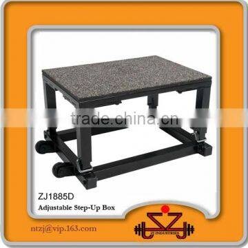 Adjustable step-up box in steel material/Plyo Boxes/Power Training Plyo Boxes