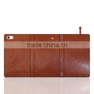 Newest Two Mobile Phones Leather Case photo-5