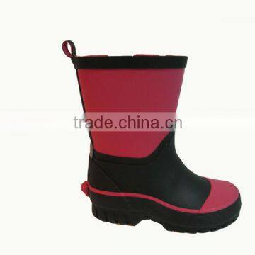 Children rubber rain boots 2012