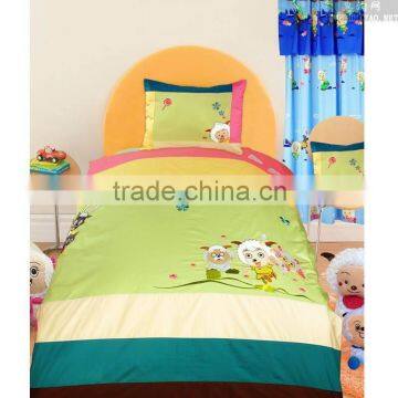 100% Cotton Printing Christmas Children Bed Sheets