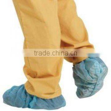 Disposable Nonwoven Overshoes with Elastic Ankle