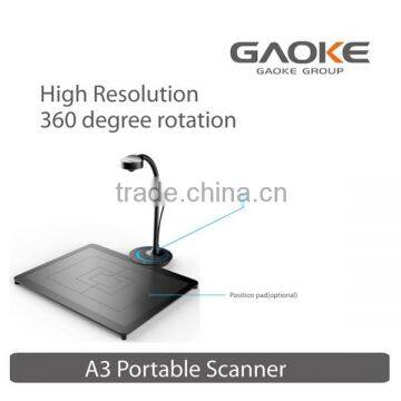 Gaoke High Quality Newest Document Camera Digital Visualizer Camera USB Mini A3 Scanner photo-3