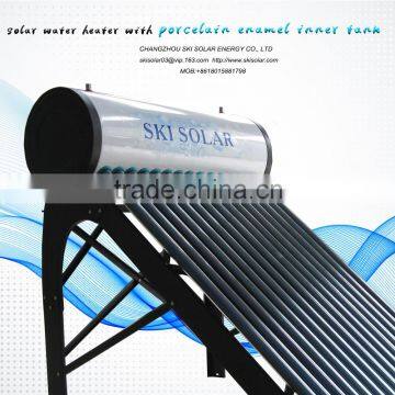 porcelain enamel tank unpressurized solar energy products