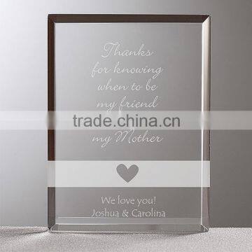 custom printed acrylic plaque acrylic block for christmas for valentines gifts