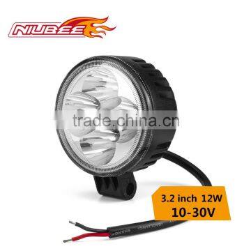 Led Auto Work Light 12W Truck Tail Light Round
