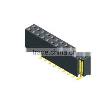 2.54mm pitch SMT double rows 32 pin socket