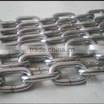 2016 CHINA MANUFACTURER STAINLESS STEEL DIN763 WELED CHAIN SHORT LINK CHAIN RIGGING HARDWARE photo-3