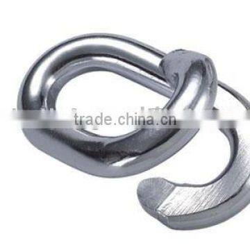 Hot sales Zinc Plated Forged Repair Link KN30 in rigging hardware China manufacturer