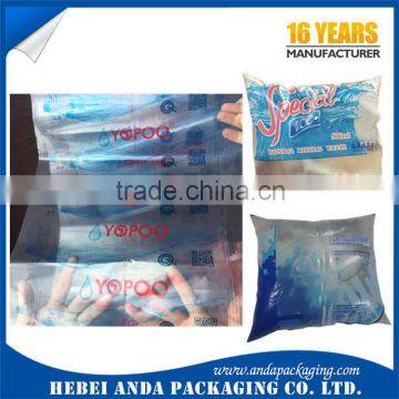 500ml sachet water roll mineral water packet/pure water sachet packing film