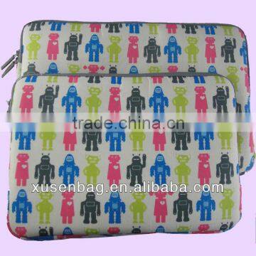 Nylon Robot printing tablet sleeve