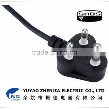 Three Pin Plug power cord South Africa