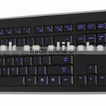 full size USB letter wird illuminated keyboard