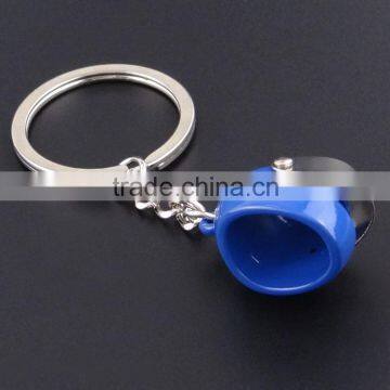 3D Unique Fashion Motorcycle Helmet Key Ring photo-3