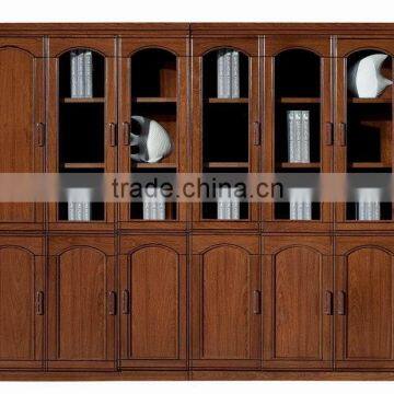 black antique bookcase