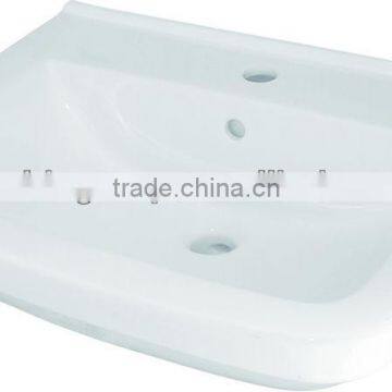 Ceramic square wall hung Washbasin