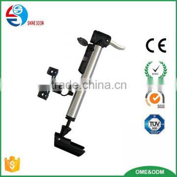 Hot Sale Mini Alloy Pump with Air Guage Bicycle Hand Pump with Presta & Schrader Valve Bike Accessories