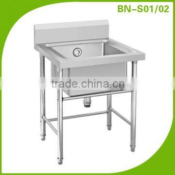 (BN-S01, BN-S02) Cosbao kitchen sink stainless steel kitchen sink for hotel