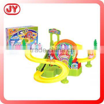 Kids play set BO space rail car toys with EN71