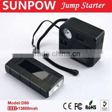 SUNPOW 13,600mAh Super Power Bank Portable 12V Gasoline and Diesel Li-polymer Car Jump Starter Booster photo-6
