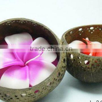 Coconut Shell Bowl for Candles Holder photo-2