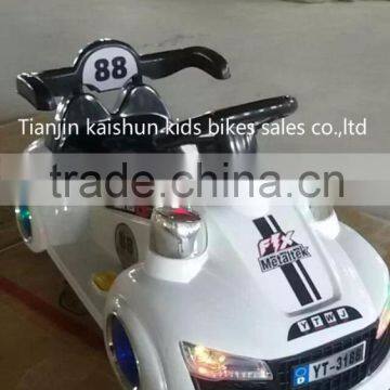 Tianjin kaishun MP3 function RC ride on car toy automatic baby car