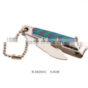 More fashion and delicated nail clipper with bottle opener and knife