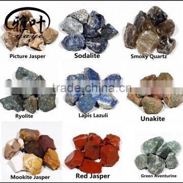 Natural Rough Stone Tumbled Gemstone Wholesale/Natural Unpolished Rough Stone photo-2