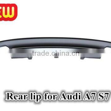 FOR AUDI DIFFUSER/S7 plastic DIFFUSER/S7 STYLE PP REAR DIFFUSER FOR AUDI A7 S7 2013