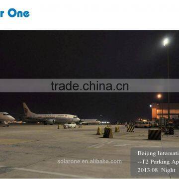 High mast lighting tower-----Beijing international airport T2 Plane Parking area