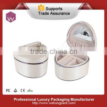 Customized cheap white jewelry box wholesale