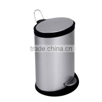 Oval Metal Waste Bin photo-2