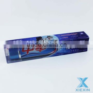 custom clear plastic pp print toothpaste box