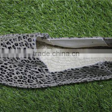 Leopard Espadrilles Ladies Shoes Jute Canvas Shoes