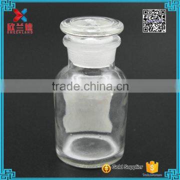 60ml cylindrical storage pharmaceutical grade glass bottle with stopper wholesale