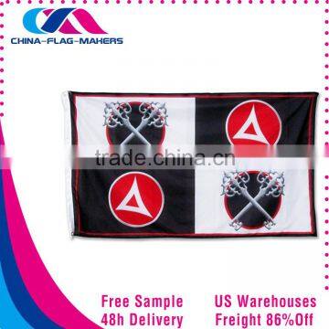 high quality digital print type and polyester flag for sale